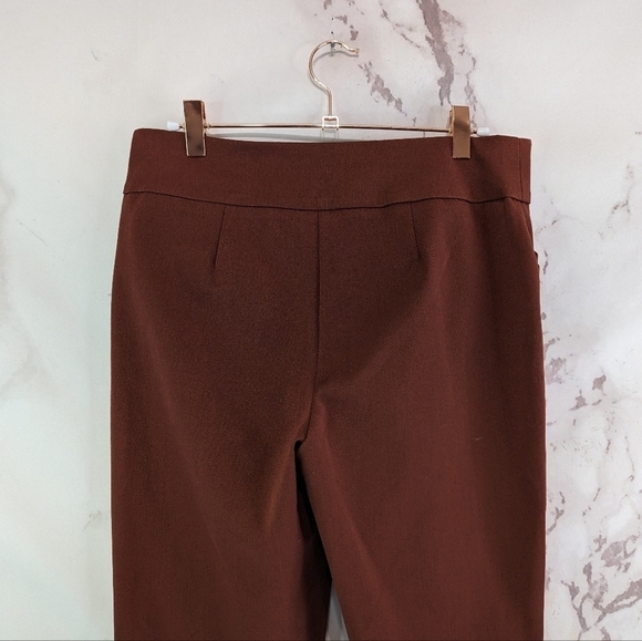 Chicos Pant Women 00 2 Rust Red So Slimming Stretch Skinny Ankle Pull On High - Picture 6 of 10